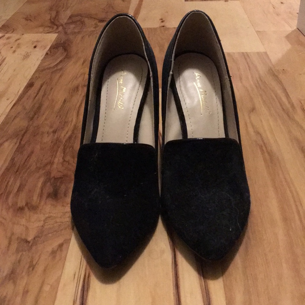 Classic black heels.